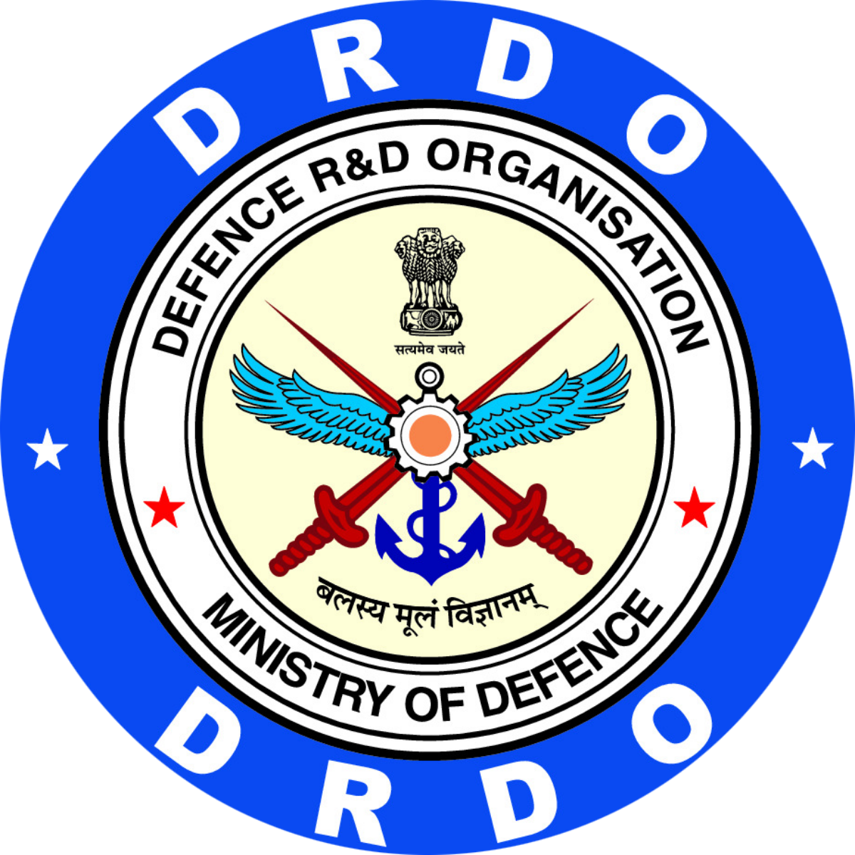 DRDO, Ministry of Defence logo